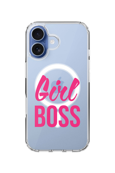 Stylizedd جراب MagSafe كلاسيكي شفاف لهاتف iPhone 17، غطاء شفاف ناعم هجين - Gi...