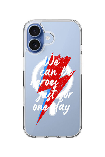 Stylizedd جراب MagSafe كلاسيكي شفاف لهاتف iPhone 17، غطاء شفاف ناعم هجين - يم...