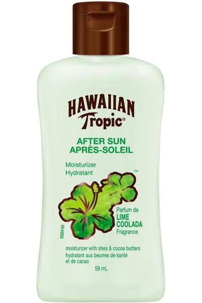 Hawaiian Tropic Lime Coolada After Sun Moisturizing Lotion with Shea & Cocoa Butter, Reef Friendly,