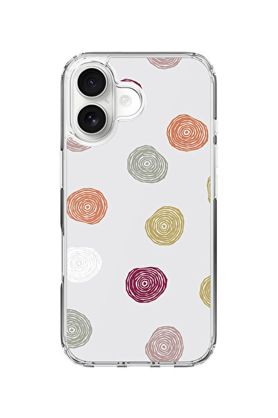 Stylizedd جراب MagSafe كلاسيكي شفاف لهاتف iPhone 17، غطاء شفاف هجين - طباعة د...