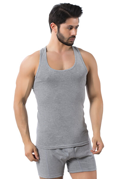 LÜXDRM 155 - 2 Pieces of Combed Cotton Fabric, Men's Tank Top