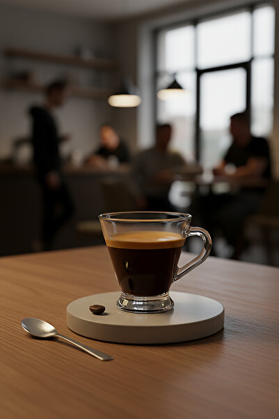 Glass In Love 6'lı Cam Espresso Bardağı - 110 CC