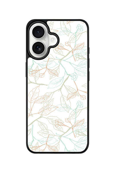 Stylizedd iPhone 17 Case, [Compatible with MagSafe] Slim Magnetic cover Phone Case iPhone 17 -Delicate Sprigs