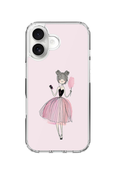 Stylizedd جراب MagSafe كلاسيكي شفاف لهاتف iPhone 17، غطاء شفاف ناعم هجين - Lo...