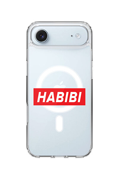 Stylizedd جراب MagSafe كلاسيكي شفاف لهاتف iPhone Air، جراب هجين ناعم مرن شفاف...