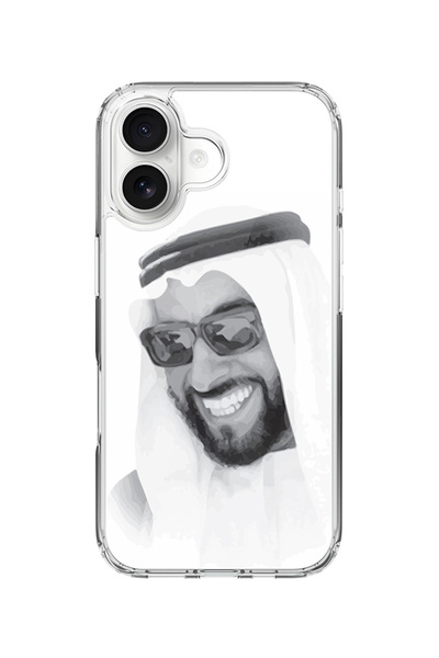 Stylizedd جراب ماج سيف كلاسيكي شفاف لهاتف آيفون 17، غطاء شفاف ناعم هجين - زايد، أبونا