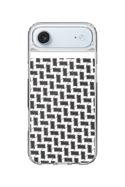 Stylizedd جراب MagSafe كلاسيكي شفاف لهاتف iPhone Air، غطاء شفاف ناعم هجين - S...