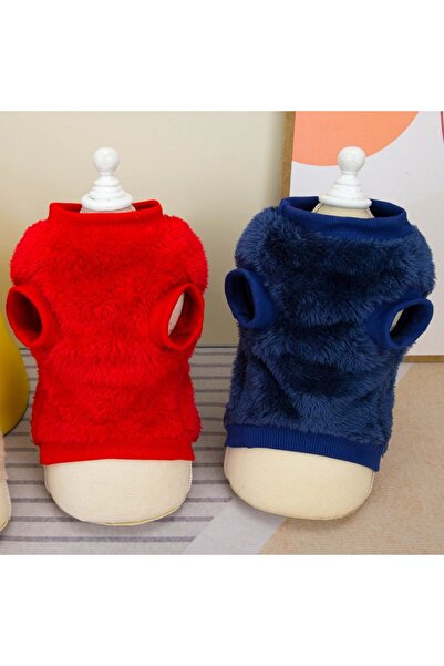 OEM Bluza cocolino pufoasa, pentru animale de companie mici si mijlocii, cu inel atasare lesa, DOG-28