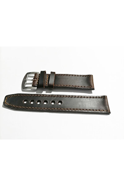 FADO Genuine Grey Leather Watch Band Compatible with Every Watch 22 mm (293)