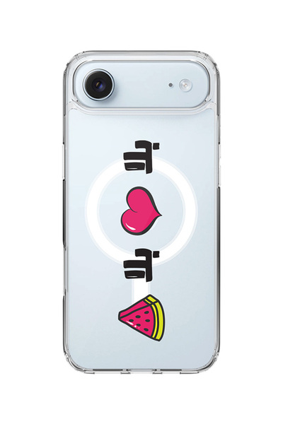 Stylizedd Classic Clear MagSafe Case for iPhone Air , Hybrid Soft Transparent Cover - Bala hoob bala bateekh