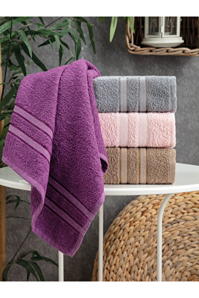 Pamira 40X70 BLOOM 4 LÜ EL & YÜZ HAVLU SETİ