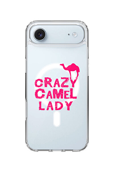 Stylizedd جراب MagSafe كلاسيكي شفاف لهاتف iPhone Air، غطاء شفاف ناعم هجين - C...