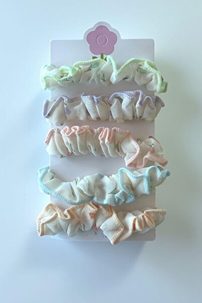 TAKIŞTIR Set of 5 Mixed Color Rubber Buckles