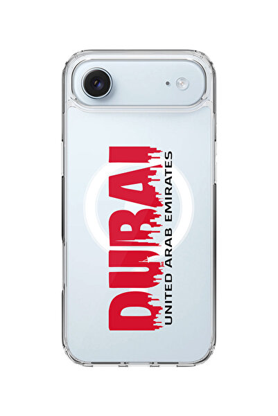 Stylizedd جراب ماج سيف كلاسيكي شفاف لهاتف آيفون آير، غطاء هجين ناعم شفاف - دب...