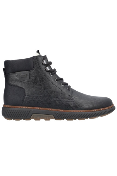 Rieker Casual boots, men, RIEKER, B3342-00 black, -leather 41