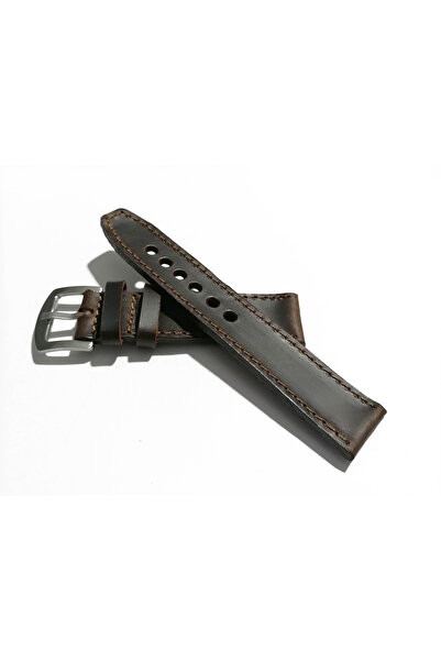 FADO Genuine Grey Leather Watch Band Compatible with Every Watch 22 mm (293)