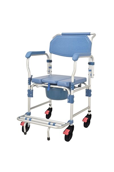 POYLİN Alüminyum Banyo Tuvalet Sandalyesi