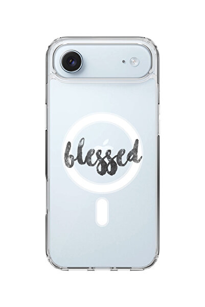 Stylizedd جراب MagSafe كلاسيكي شفاف لهاتف iPhone Air، جراب هجين ناعم مرن شفاف...