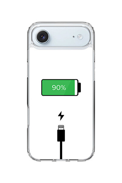 Stylizedd جراب MagSafe كلاسيكي شفاف لجهاز iPhone Air، غطاء شفاف هجين - شحن ال...
