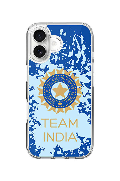 Stylizedd جراب MagSafe كلاسيكي شفاف لهاتف iPhone 17، جراب هجين ناعم مرن شفاف - فريق الهند