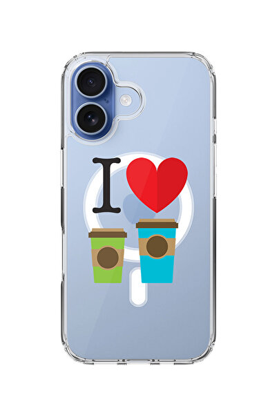 Stylizedd جراب MagSafe كلاسيكي شفاف لهاتف iPhone 17، غطاء شفاف ناعم هجين - أح...