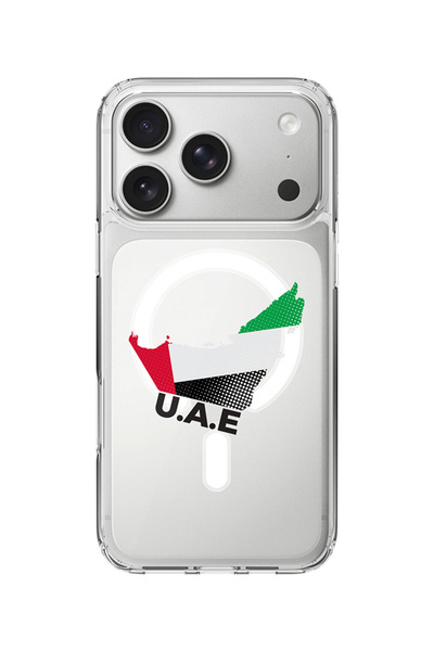 Stylizedd جراب MagSafe كلاسيكي شفاف لهاتف iPhone 17 Pro، جراب هجين ناعم مرن ش...