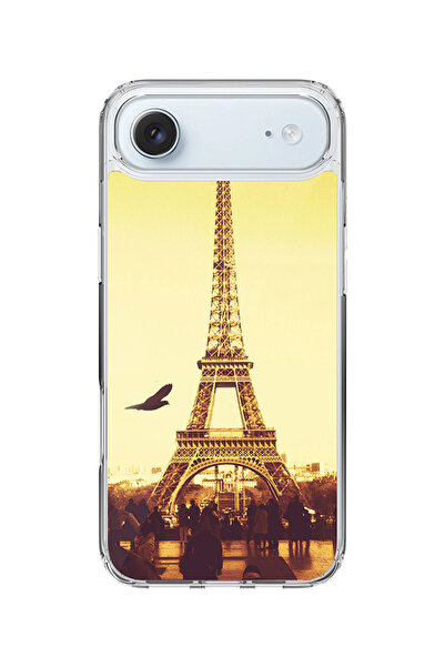 Stylizedd جراب MagSafe كلاسيكي شفاف لهاتف iPhone Air، غطاء شفاف هجين - باريس ...