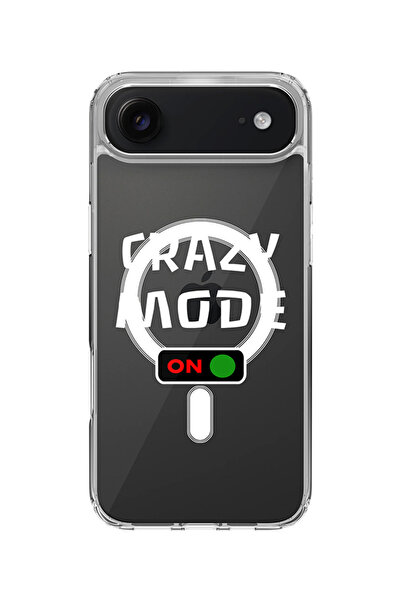 Stylizedd جراب MagSafe كلاسيكي شفاف لهاتف iPhone Air، غطاء شفاف ناعم هجين - C...