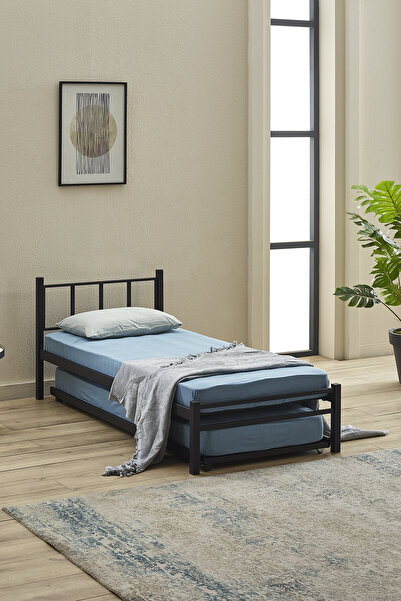 Home Mitrass Ventus Yavrulu Metal Karyola 80x190 - 90x190