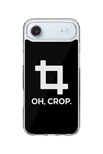 Stylizedd جراب MagSafe كلاسيكي شفاف لهاتف iPhone Air، جراب هجين ناعم مرن شفاف...