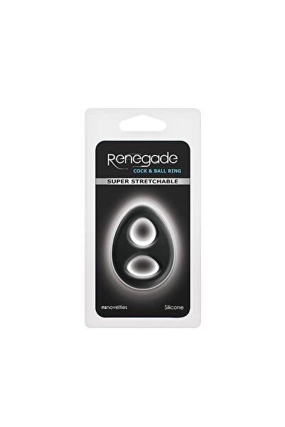 Ns Toys Inel Renegade Romeo Soft Ring Black