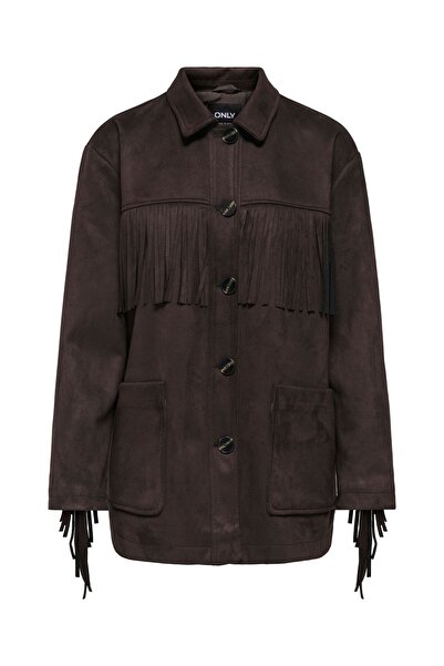 ONLY Jacke aus Wildleder ONLWILLA Jacke aus Wildleder