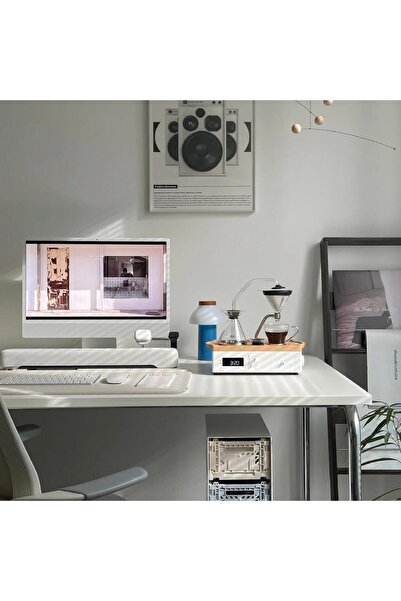 Barisieur Joy Resolve Coffee & Tea Alarm Clock (White)