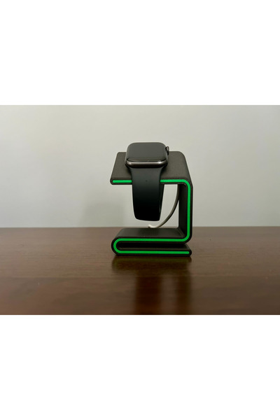 BASKI ATÖLYEM APPLE WATCH ERGONAMİK ŞARJ STANDI HER MODELE UYUMLU