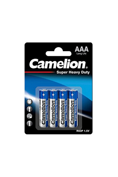 CAMELİON بطارية AAA فائقة التحمل 1.5 فولت - 4 قطع