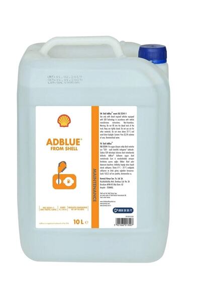 SHELL 10 lt AdBlue 2 Adet 2025 Üretim ÇOK AL AZ ÖDE
