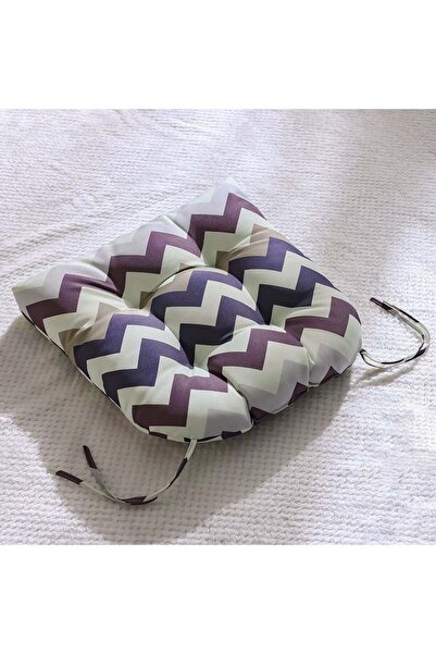 Danube Home Swazi Outdoor Curve Seat Cushion 48x48x5cm - Durable Polyester Ga...