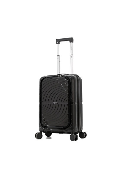 AMERICAN FLYER حقيبة سفر بعجلات مقاس ٢٠ بوصة - خفيفة الوزن، متينة الجوانب | مصنوعة من مادة البولي بروبيلين | ٤ عجلات دوارة | قفل إدارة أمن النقل (TSA)