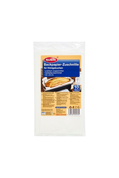 Rubin Kek Kalıbı Kağıdı Baton 10'lu