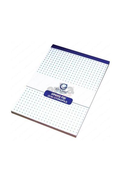 Gülpaş Receipt Receipt Numbered Large 9.5X16 100 Sheets Code:109