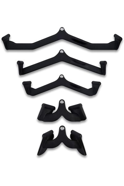 YALLA HomeGym ملحقات أجهزة الكابلات التجارية المتميزة، مجموعة من 5 قطع لأجهزة...