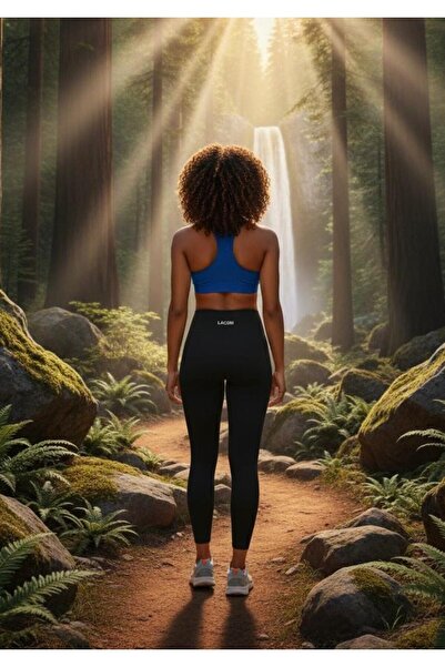 LACKH High Waist,Stretchy,Solid Color Leggings Straight Comfortable Soft Stylish Style for Fitness