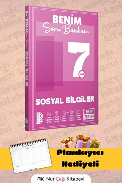 Benim Hocam Yayınları 7. Sınıf Sosyal Bilgiler Soru Bankam