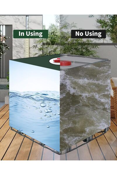 zola Husa pentru rezervor de apa 1000 l, 116 x 100 x 120 cm, Oxford 210D, rezistenta la umiditate