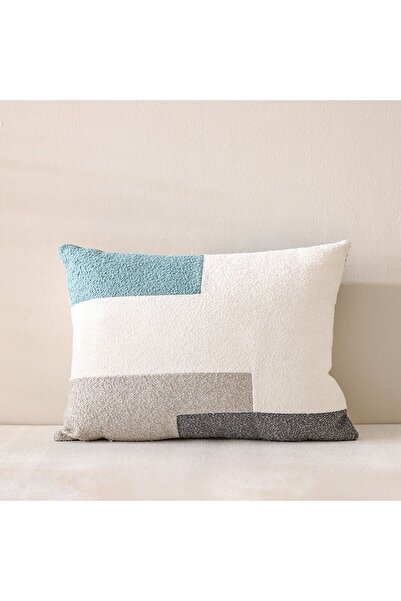 Danube Home Glacial Mosaic Woven Outdoor Cushion 45x60cm - Mackintosh Olefin ...