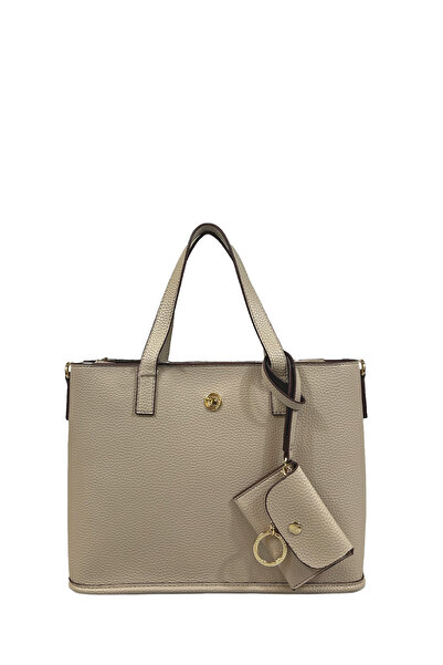 U.S. Polo Assn. Beige-Burgundy Women's Messenger Bag Us25555