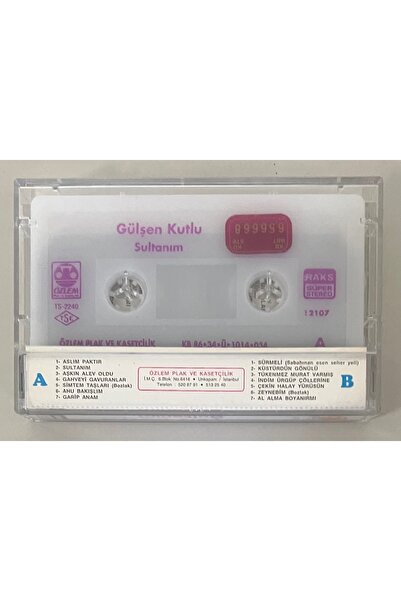 Raks كاسيت غولشن كوتلو سلطانيم (كاسيت الطبعة الأصلية)
