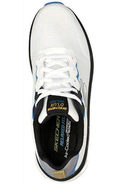 SKECHERS Men's Athletic Shoes D'Lux Walker Scrambler White Size 42 EU
