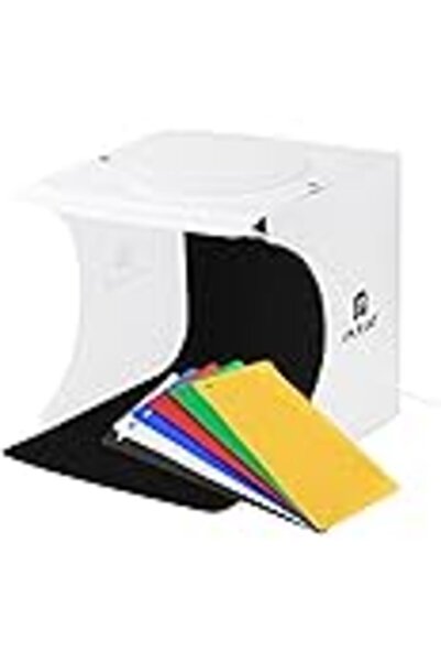 PULUZ Dual Light Lightbox Mini 40Pcs LED Light Room Folding Photography Lighting Softbox Tent Photob