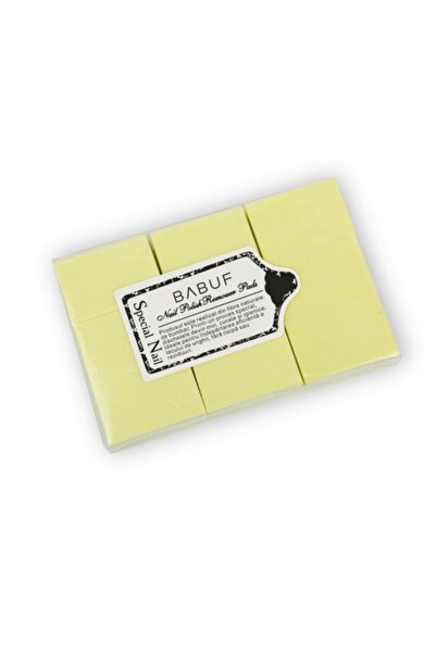 BABUF Șervețele umede pentru degresarea unghiilor galbene | Fără fibre | SP 1...